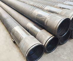 Slotted pipes