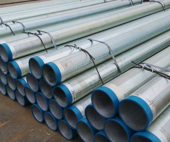 Slotted pipes