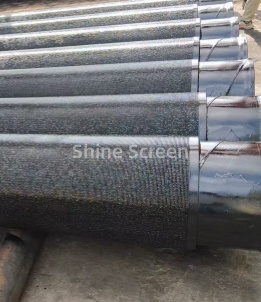 Pre-packed screen pipes